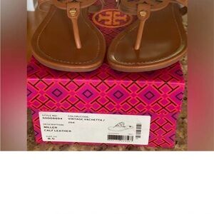 Tory Burch Vachetta Leather Sandals